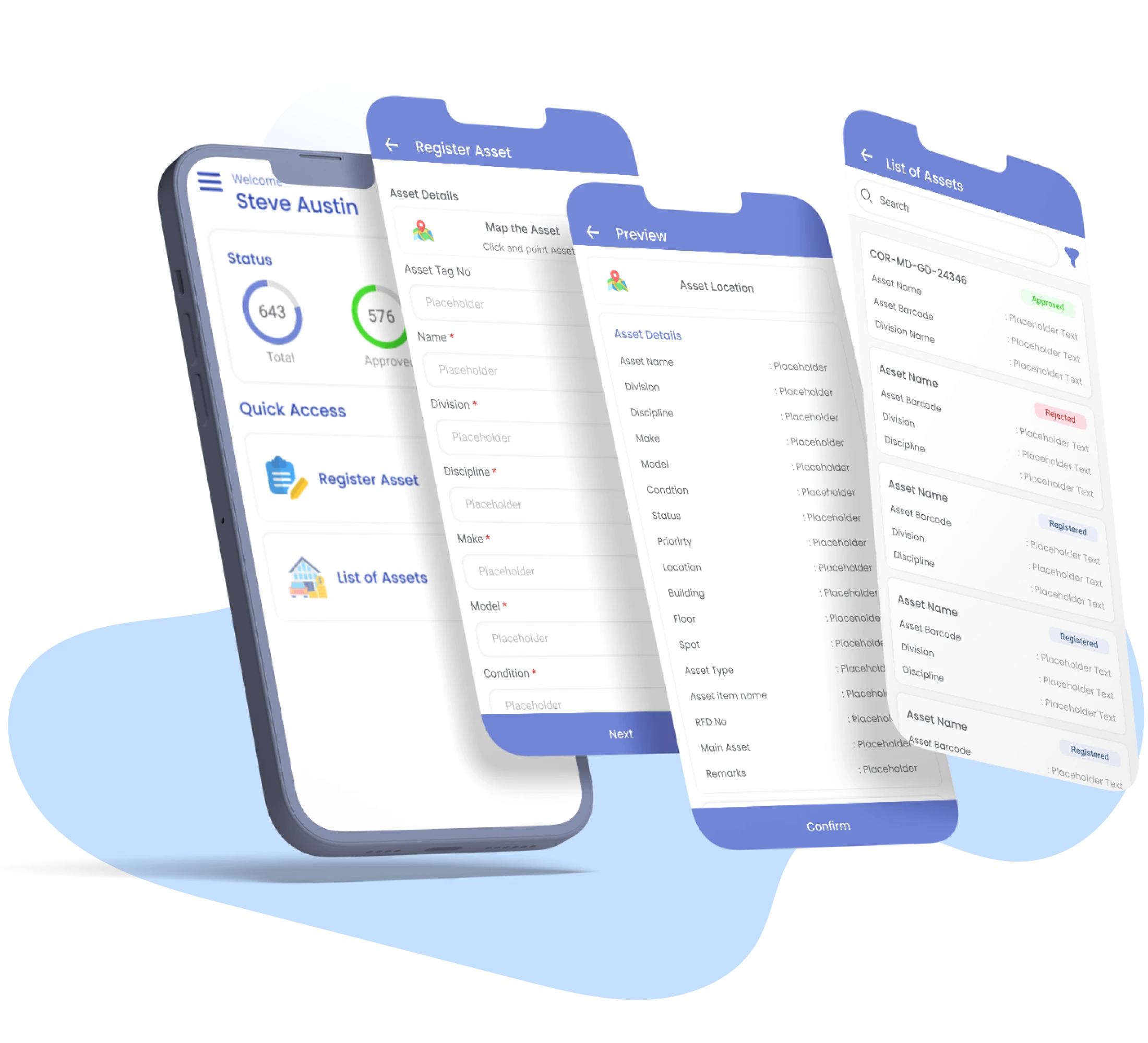 SmartFM Lite asset register with barcode management and lifecycle tracking system