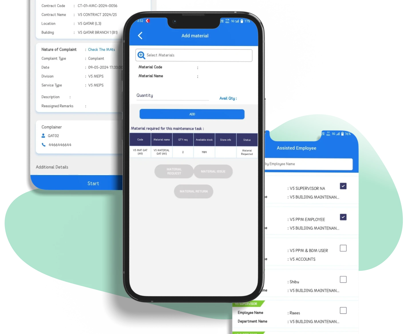 Helpdesk complaint escalation system with SLA tracking, priority management and workflow approvals
